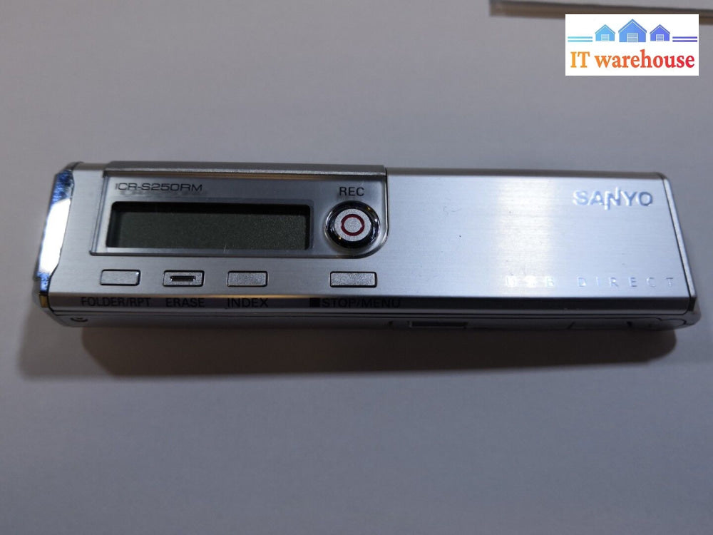 + Sanyo-Icr-S250Rm - Voice Recorder @@@