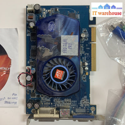 SAPPHIRE HD 2600 PRO 512M DDR2 AGP VGA DVI-I video card 188-04E52-002SA