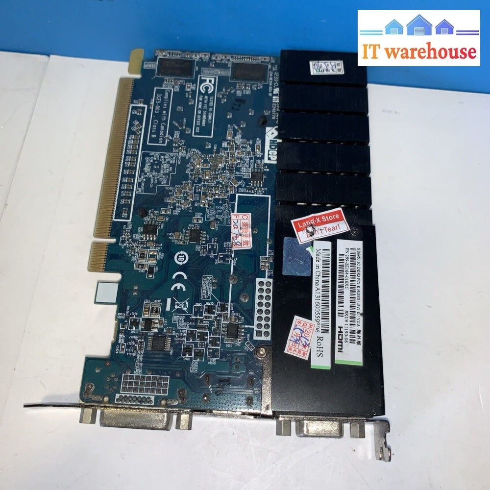 SAPPHIRE HD6450 1C DDRS PCLE HDMI 299-2E164-010KC Video Card