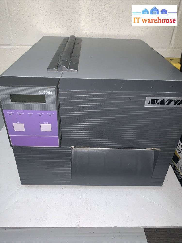 Sato Barcode Printer CL608E Industrial Label/Barcode Printer – IT ...