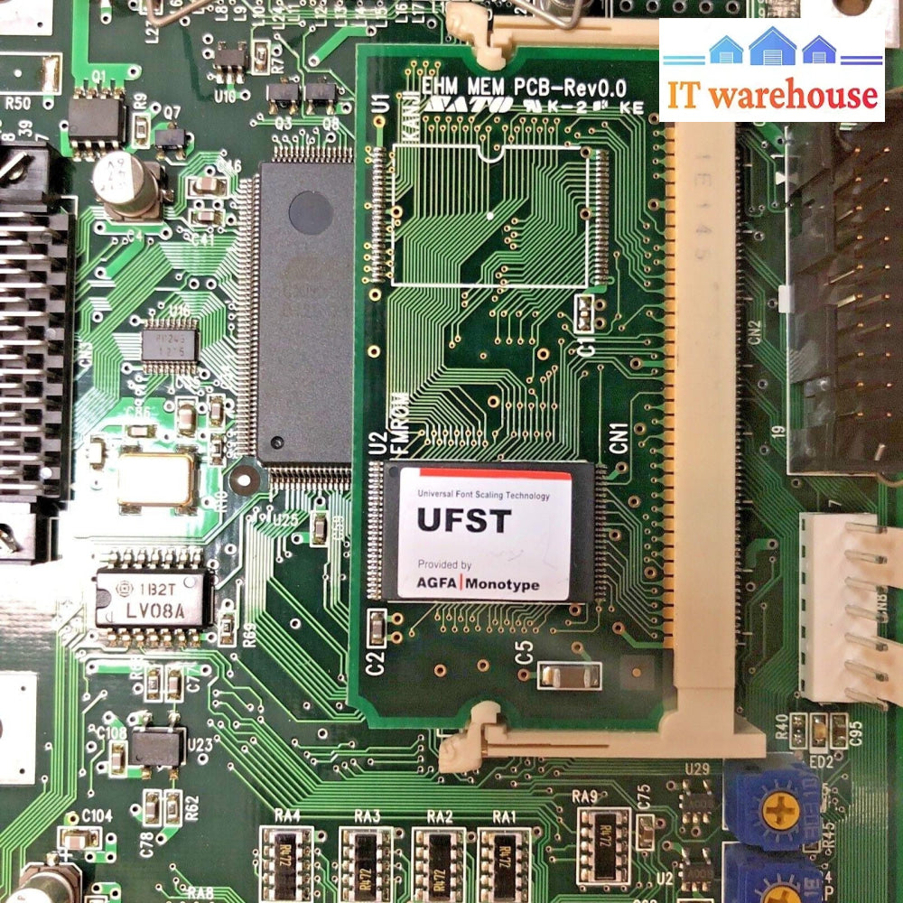 $ SATO EHM-CONT-REV2.0 Logic Board IEEE1284+RS Board For CL408e Label Printer