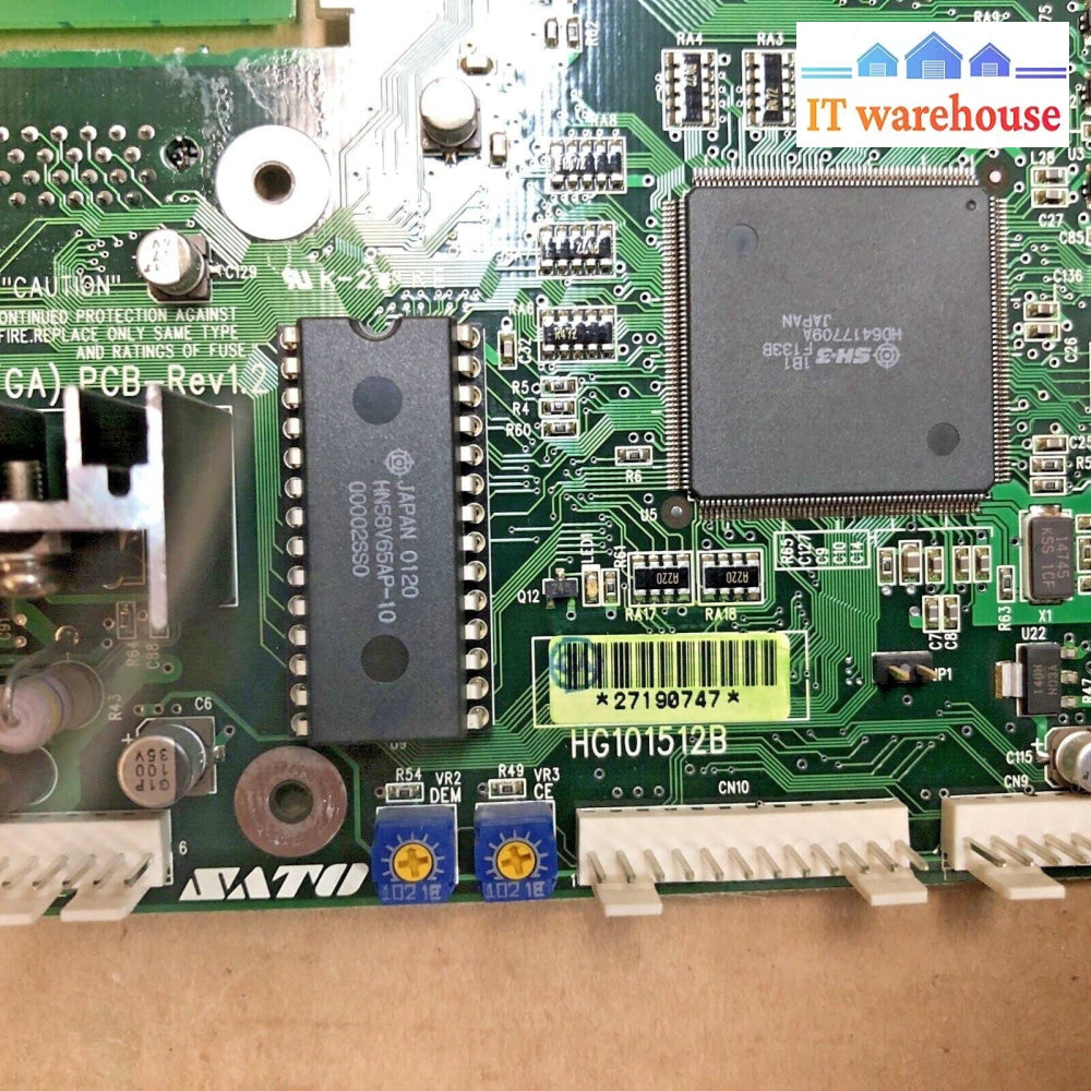 $ SATO EHM-CONT-REV2.0 Logic Board IEEE1284+RS Board For CL408e Label Printer
