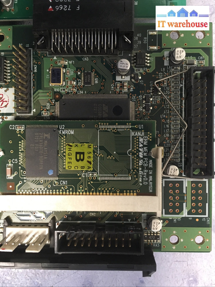 + SATO EHM-CONT-REV2.0 Logic Board IEEE1284+RS Board For CL408e Label Printer
