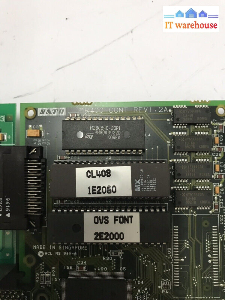 ~ SATO MR400-CONT REV1.2A Main Logic Board for CL408 Thermal Label Printer