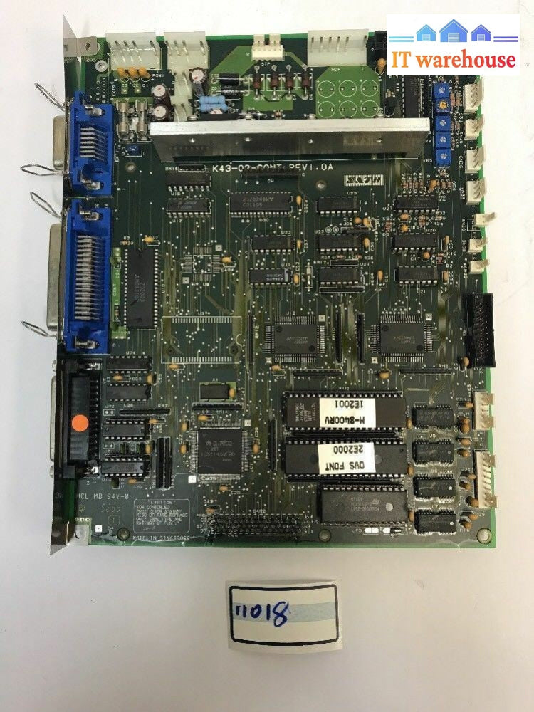 - SATO RJ1741100 / K43-02-CONT M-8400RV Original Print Engine System Board