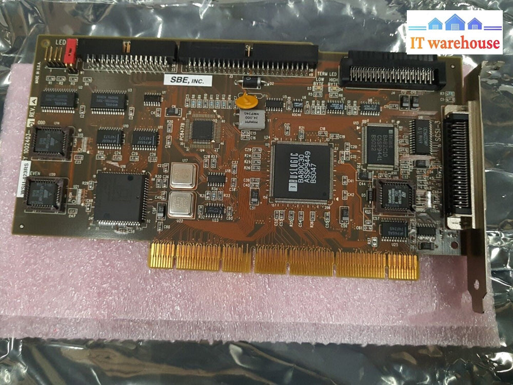 - SBE  SCSI ADAPTER WSU-432RS  1002403-01  