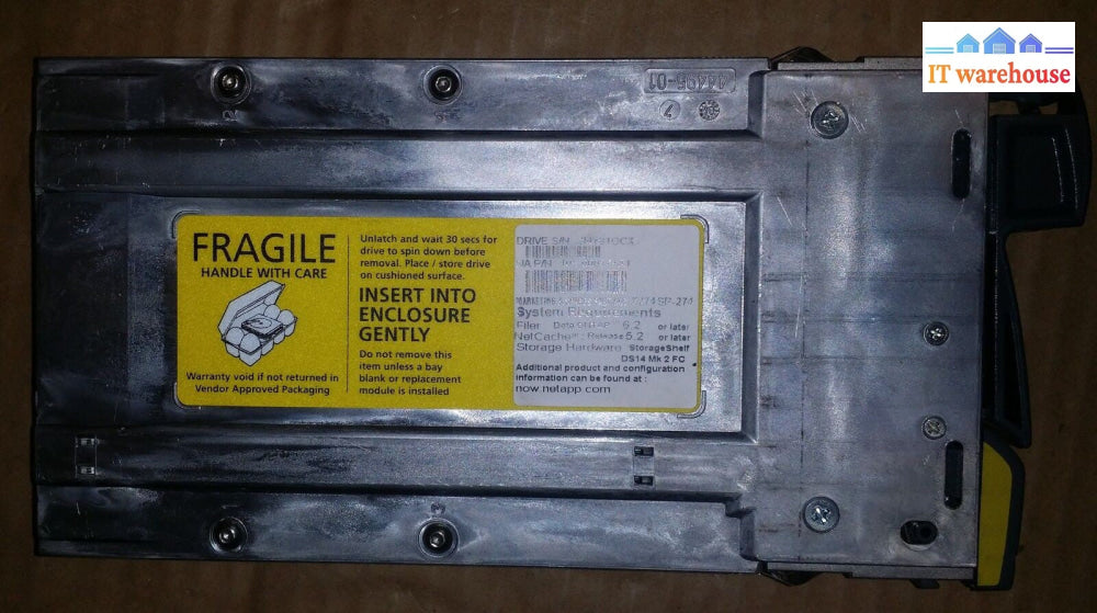 Seagate 146GB 10K 9V2004-038 FW: NA04 ST3146807FC w/ Tray Netapp