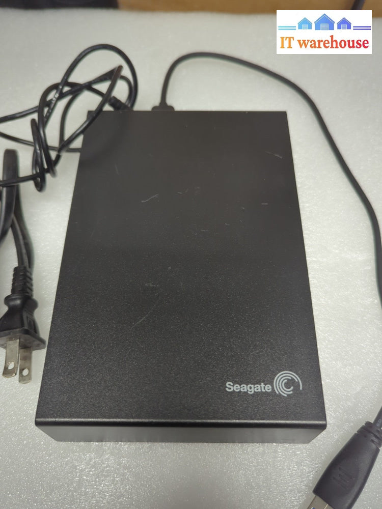 Seagate 5TB Expansion Desktop Hard Drive SRD00F2 With Cable Tested