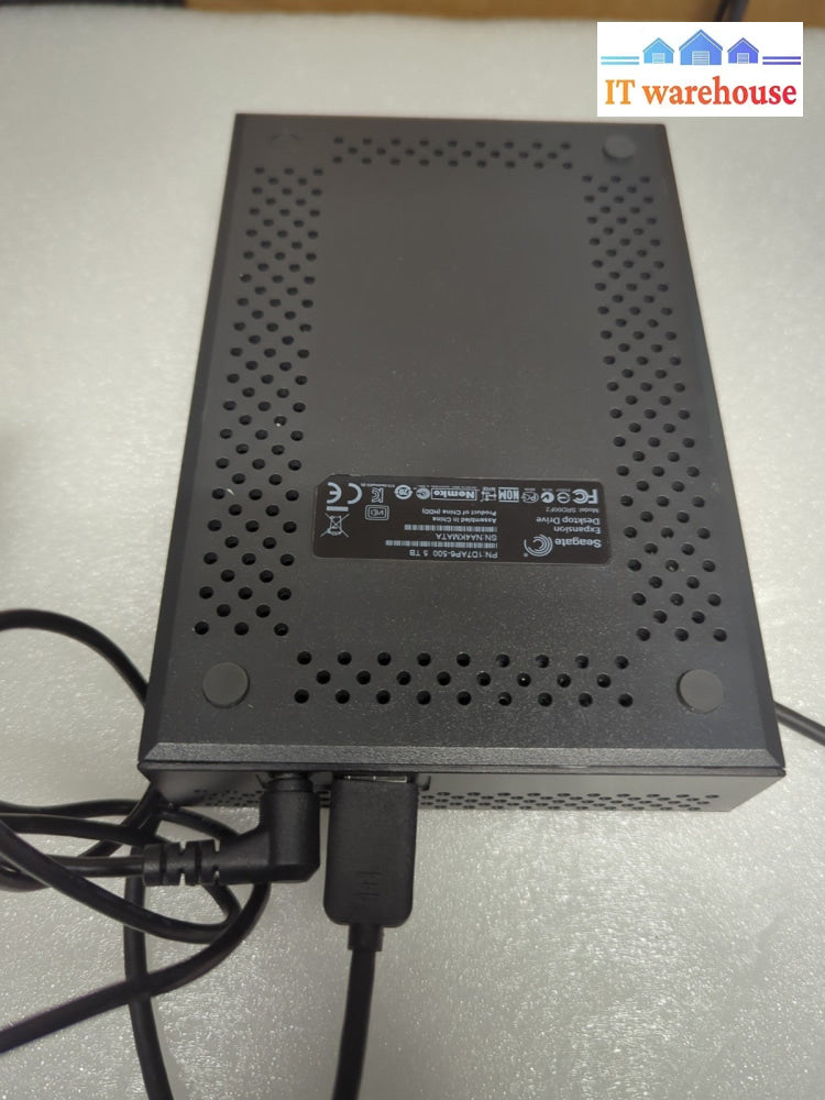 Seagate 5TB Expansion Desktop Hard Drive SRD00F2 With Cable Tested