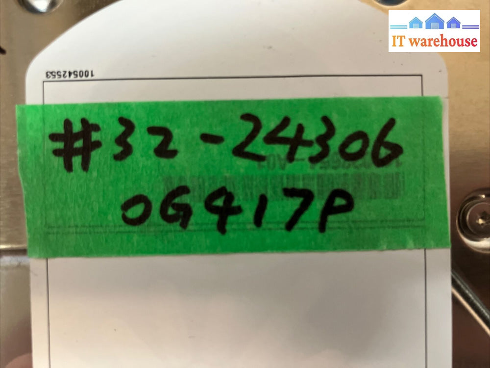 Seagate 9Fl066-031 300Gb 15K 3.5’ Sas Hdd St3300657Ss G417P W/ Caddy 005048956 ~