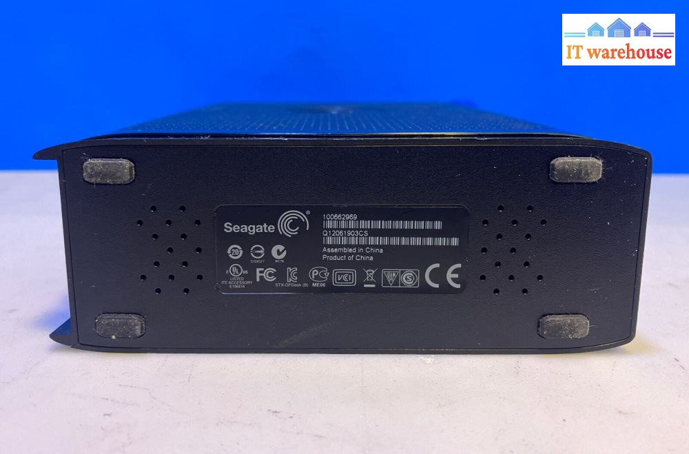 Seagate Free Agent External HDD (ST1500DM003) With Adapter Power PN 100662969 ~