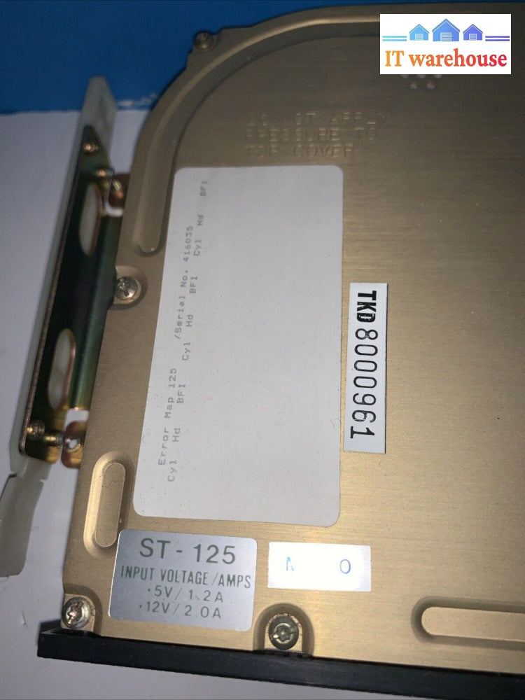 Seagate ST-125N 3.5' in 50 PIN 20MB SCSI Hard Drive