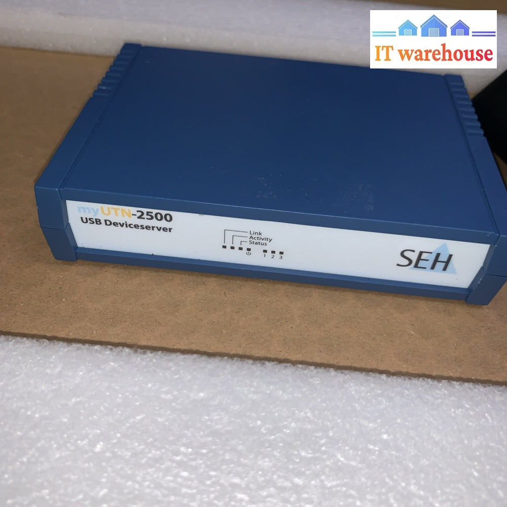 SEH myUTN-2500 Device sharing Server Gigabit (3 USB / RJ-45)  + Ac adapter