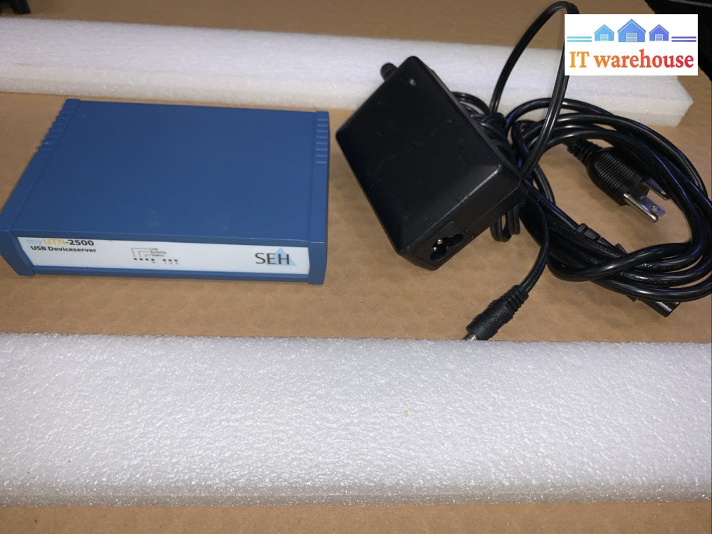 SEH myUTN-2500 Device sharing Server Gigabit (3 USB / RJ-45)  + Ac adapter