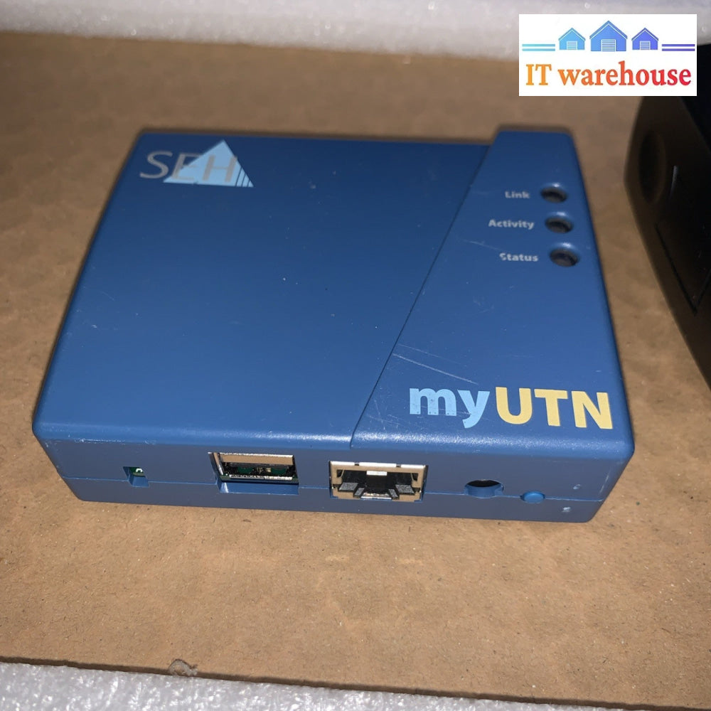SEH myUTN-50A Device sharing Server Gigabit (2x USB / RJ-45)  + Ac adapter