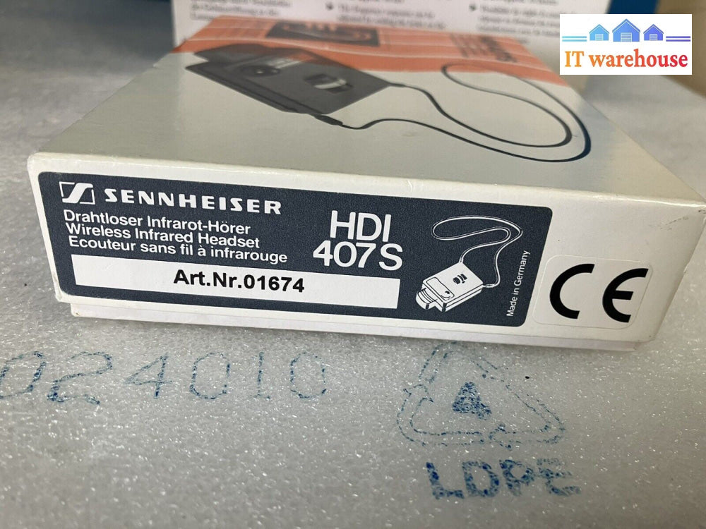 ~ Sennheiser HDI 407S Infrared Headset Receiver HDI 407-S
