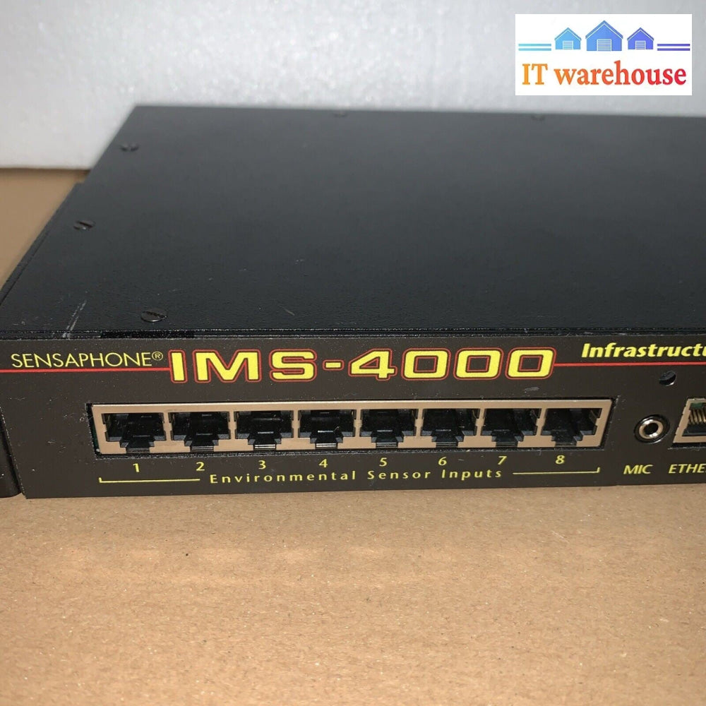 Sensaphone IMS-4000 Infrastructure monitoring system & Envrironment Sensor
