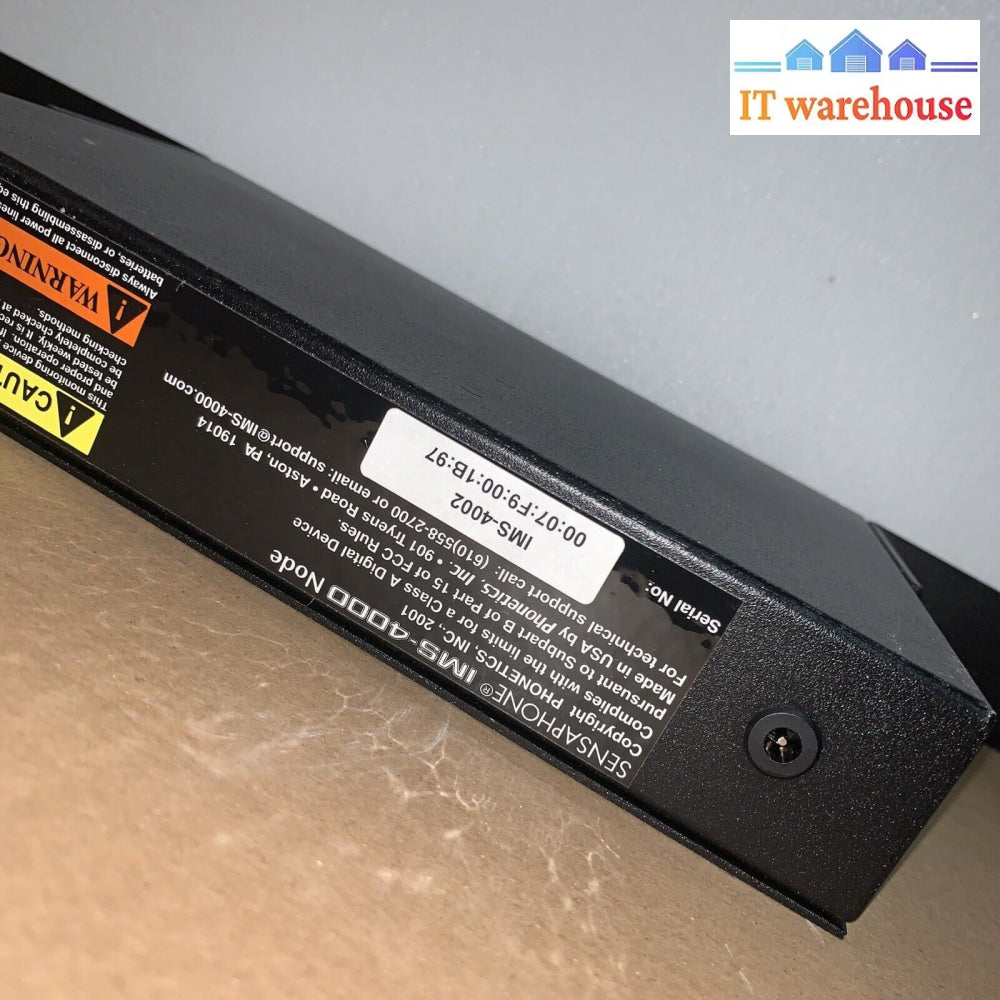 Sensaphone IMS-4000 Infrastructure monitoring system & Envrironment Sensor