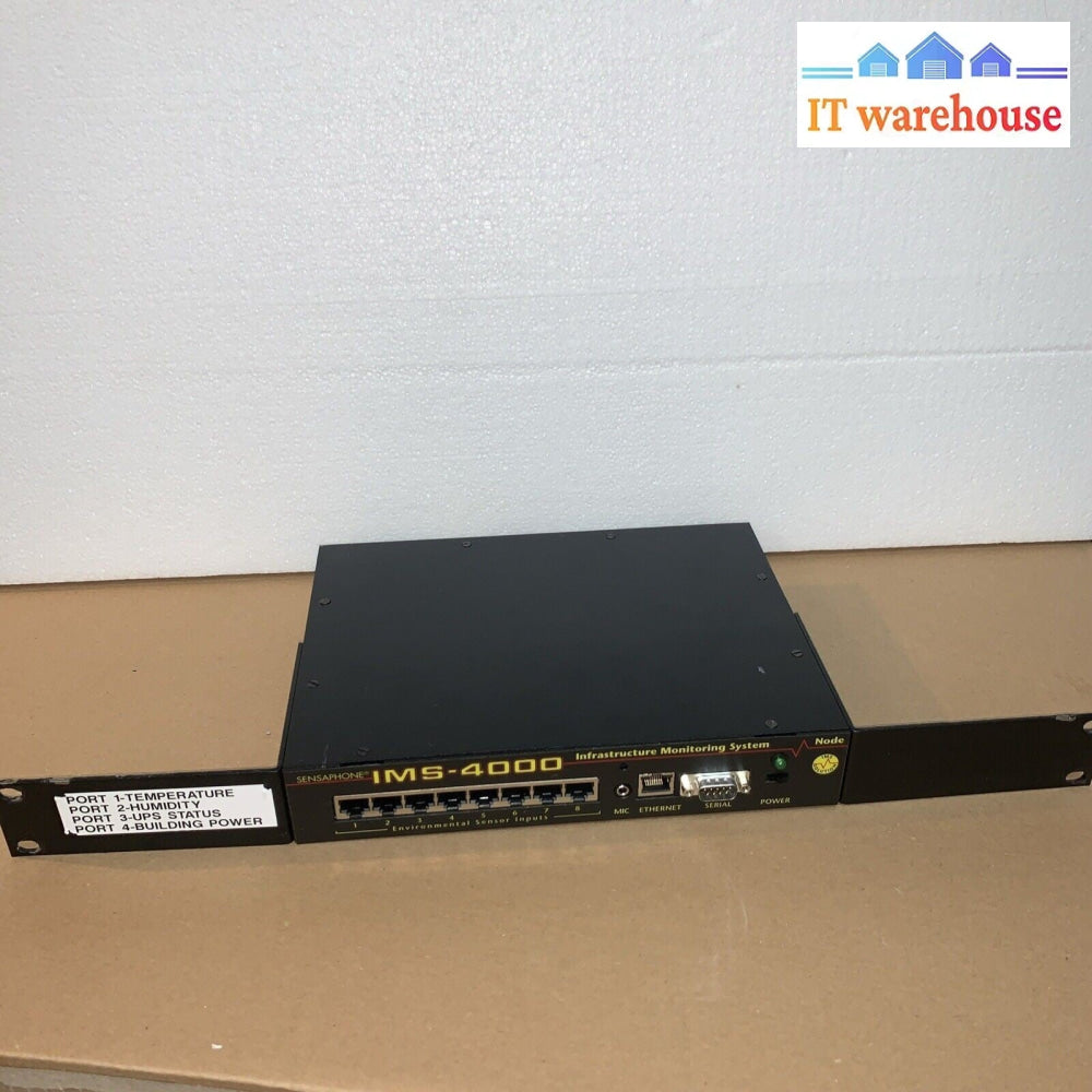 Sensaphone IMS-4000 Infrastructure monitoring system & Envrironment Sensor