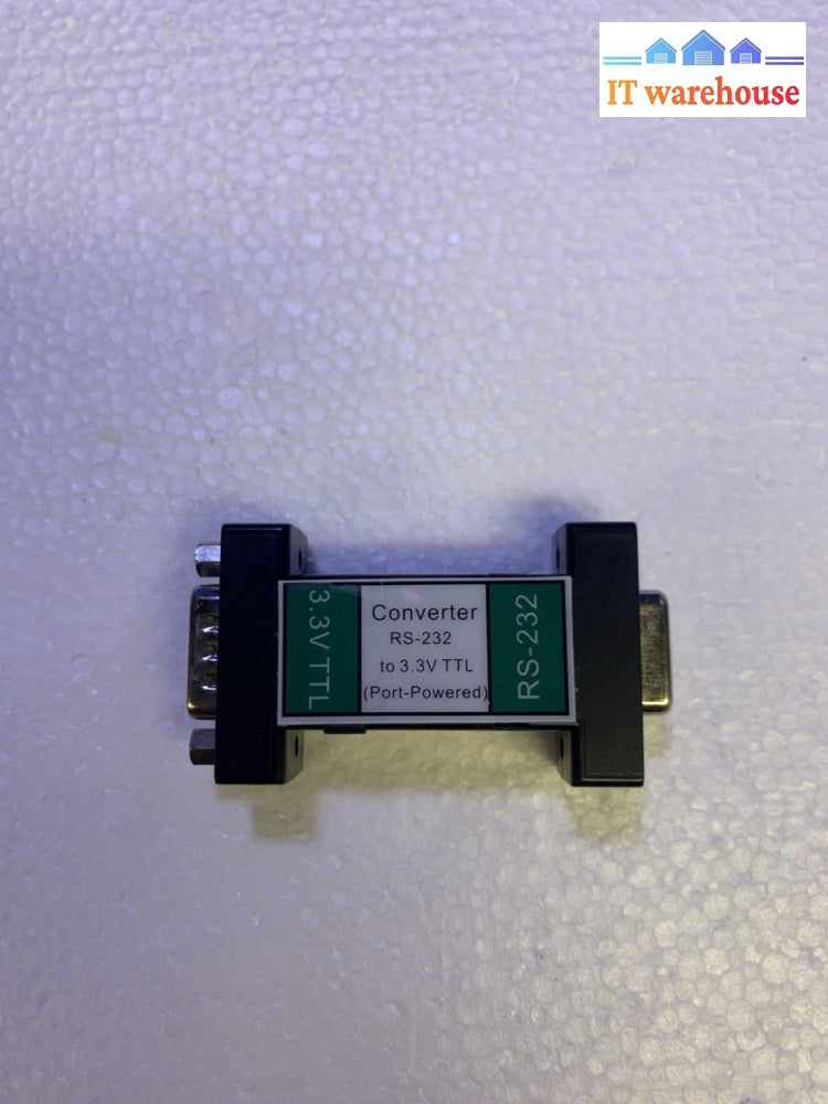 SerialComm TTL-232-33P RS-232 to 3.3V TTL Converter DB9 Port-Powered