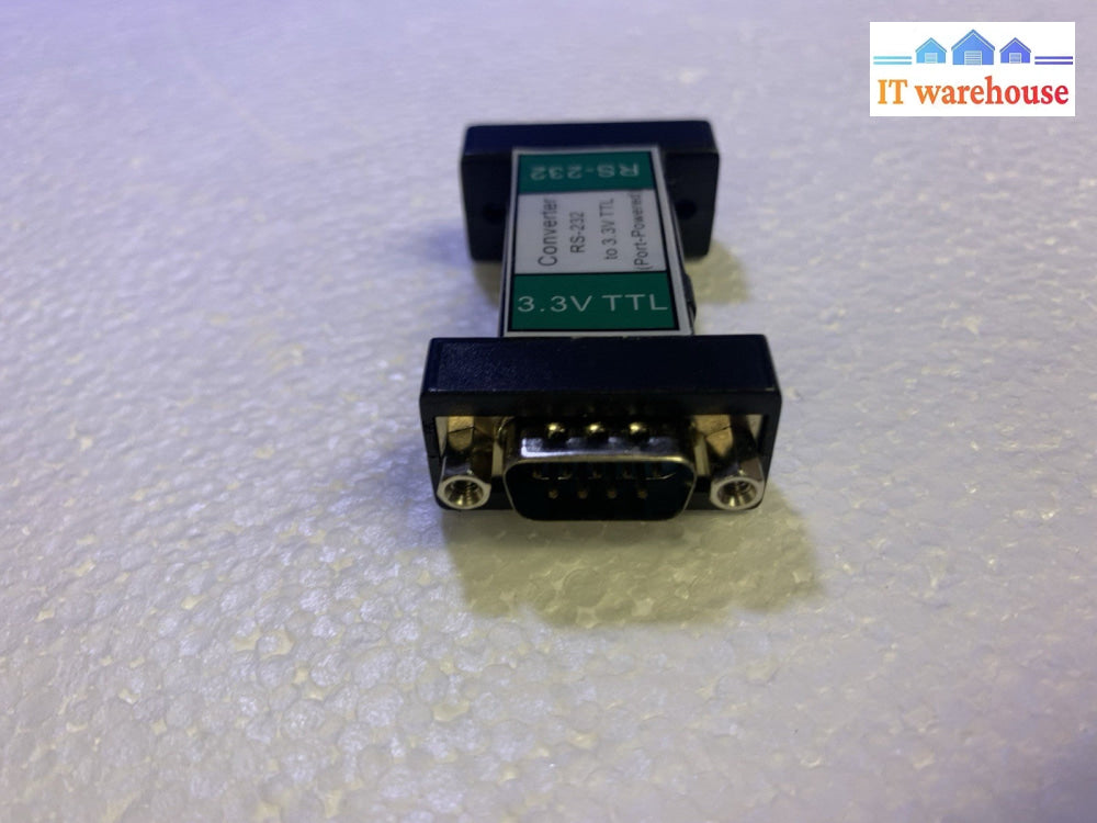 SerialComm TTL-232-33P RS-232 to 3.3V TTL Converter DB9 Port-Powered