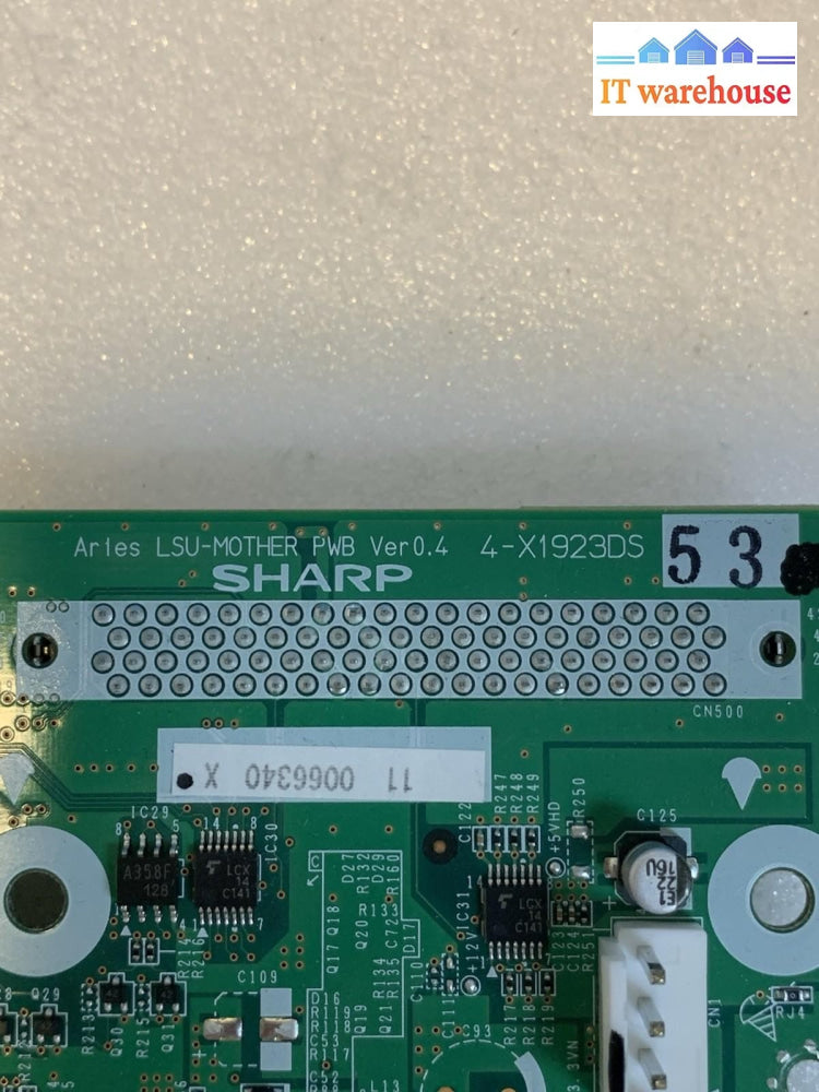 Sharp Aries LSU-Mother PWB 4-X1923DS High-Density Connector MX Copier Part