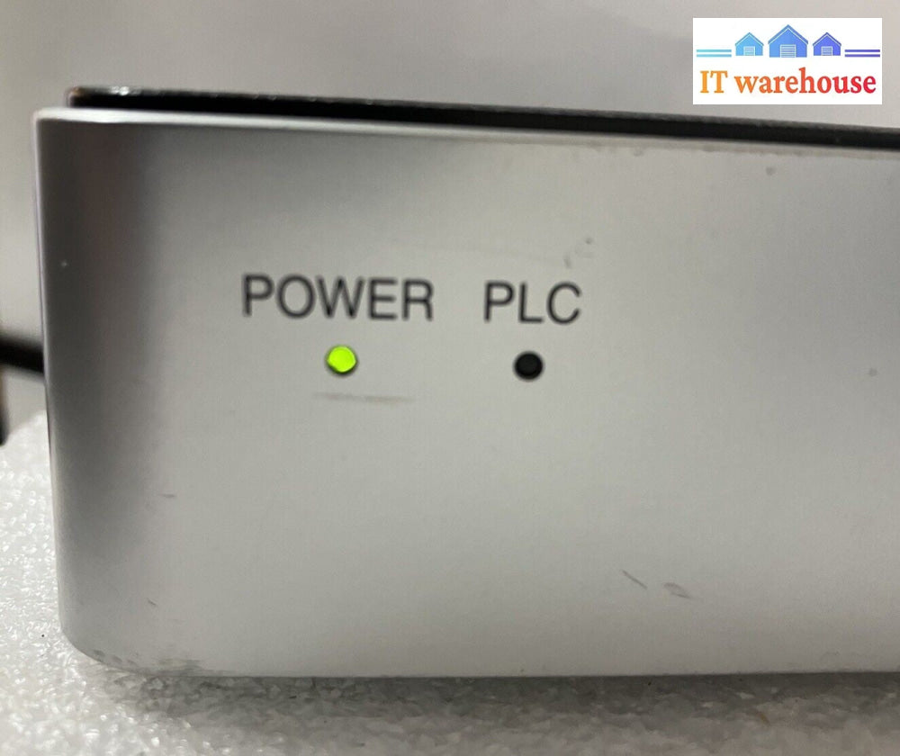 Sharp HN-VA400U HomePlug Power Line Communications 4-port Adapter ~