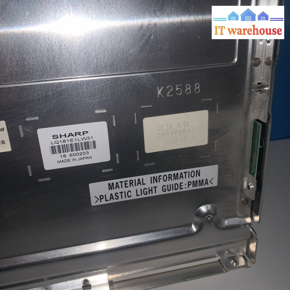 SHARP LCD LQ181E1LW31 panel