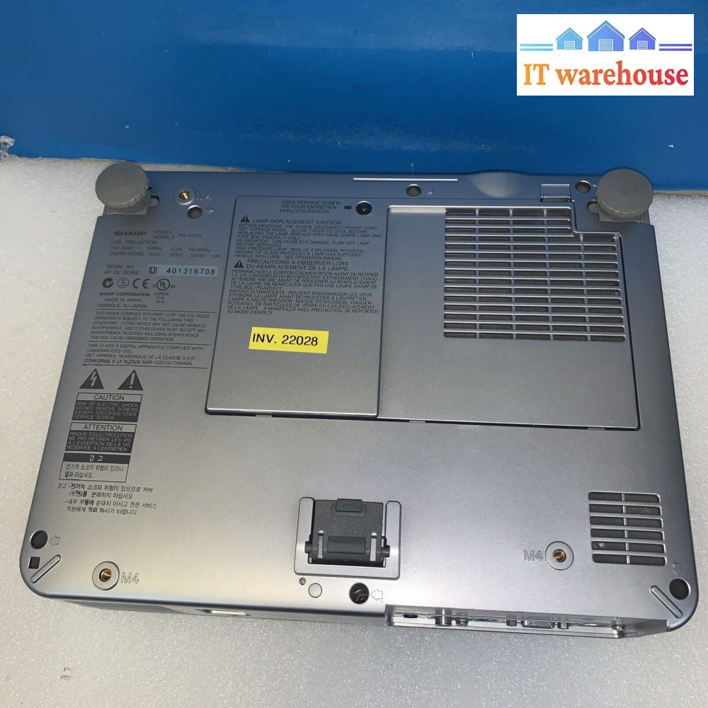 Sharp NoteVision PG-A20X LCD Projector (working)