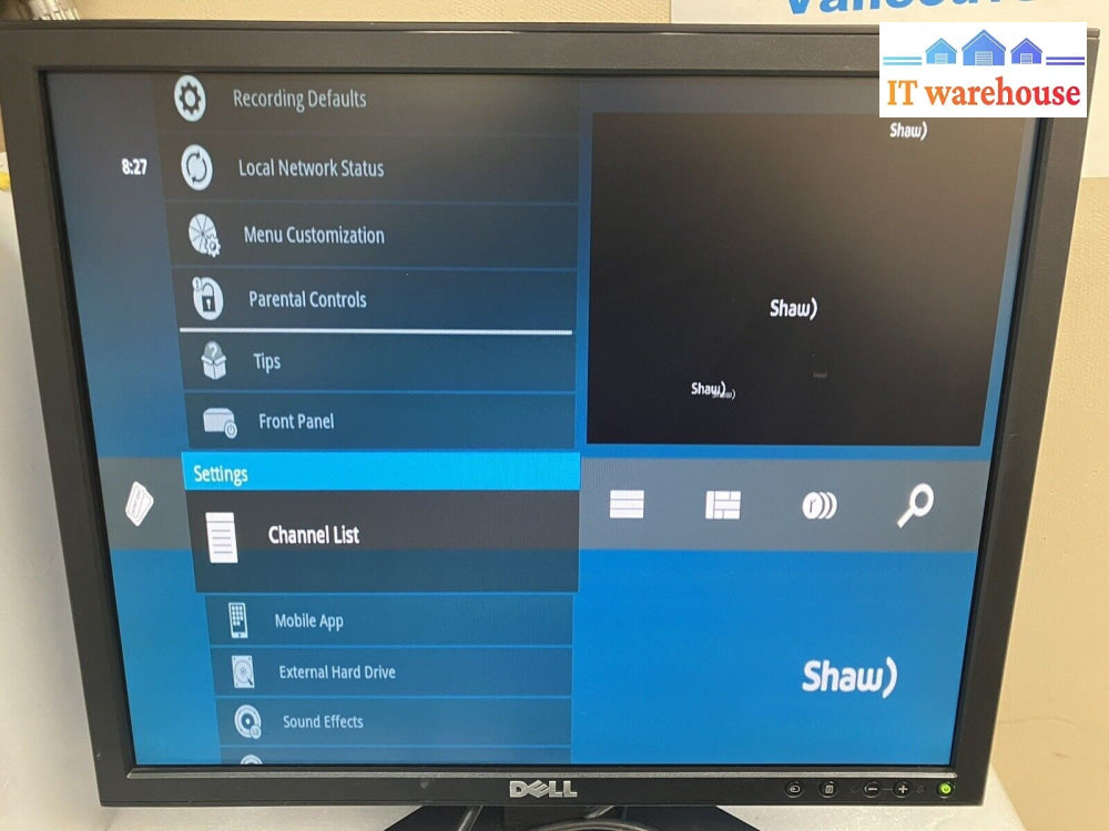 ~ SHAW ARRIS Digital Cable Box MP2000NA With Power Cord (No Remote, READ)