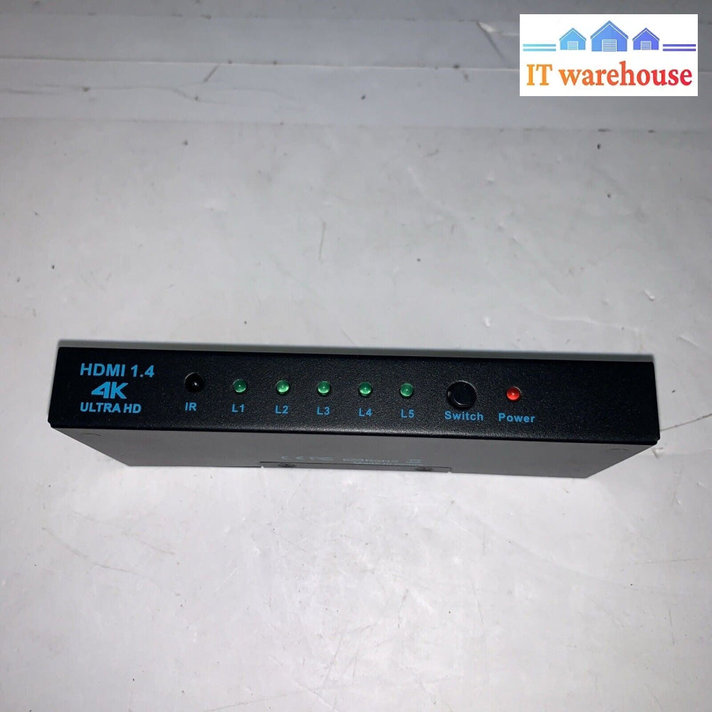 SHEYR HDMI 5x1 Switch 3D Full HD 4K Ultra HD HDMI 1.4