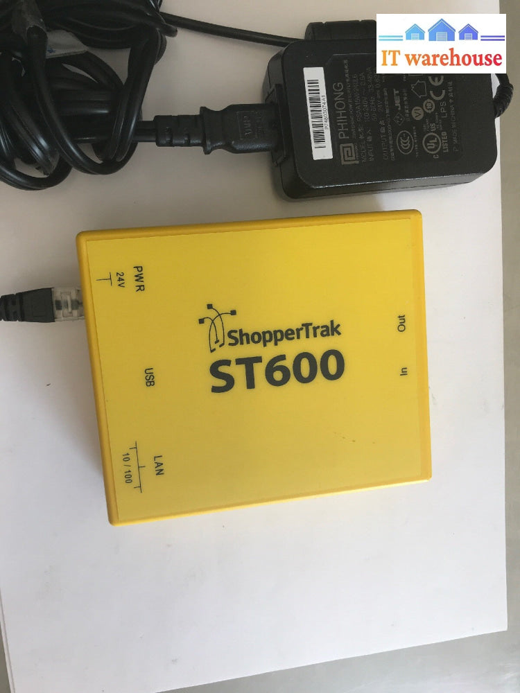 Shoppertrak ST600 H17200 Customer Counting Module Control Unit with Adapter