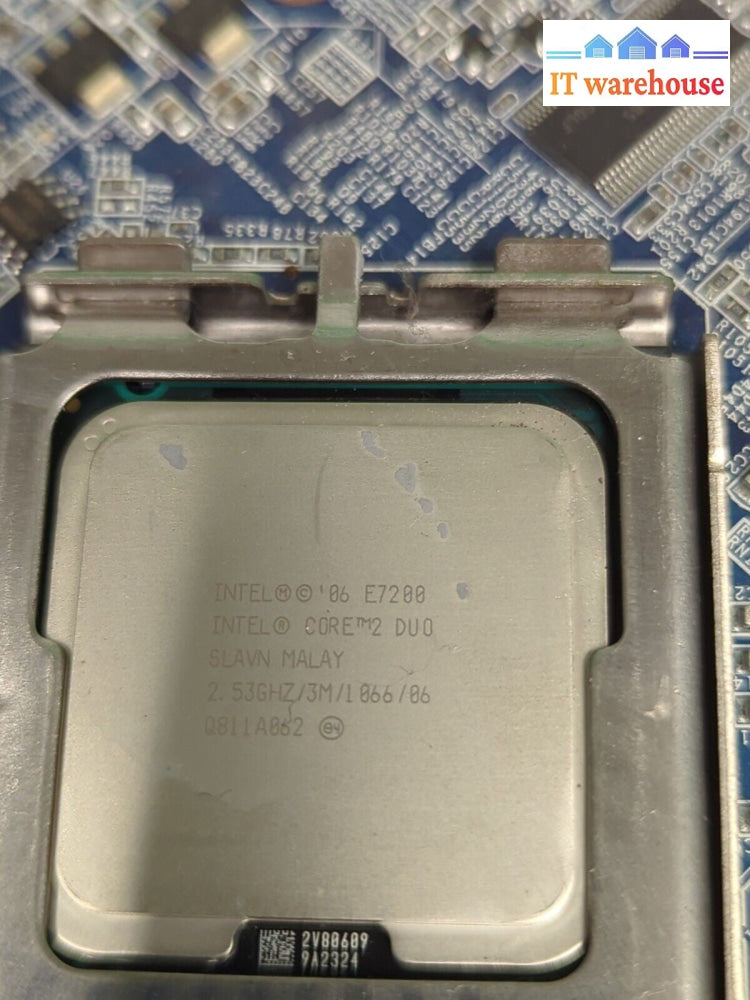 Shuttle K45 FM10 S5140 Motherboard with CPU E7200 + 2GB RAM -