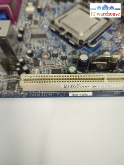 Shuttle K45 FM10 S5140 Motherboard with CPU E7200 + 2GB RAM -