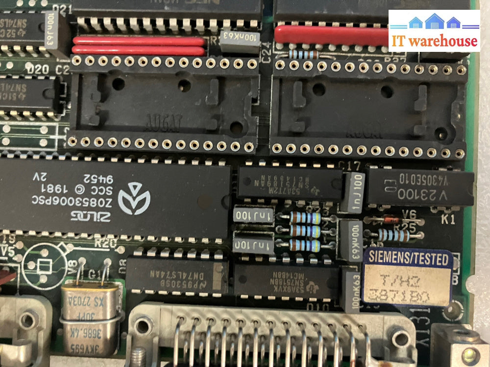 ~ SIEMENS Erzeugnisstand 570 204 9304.00 Circuit Board CPU Card CF32265 *Tested*