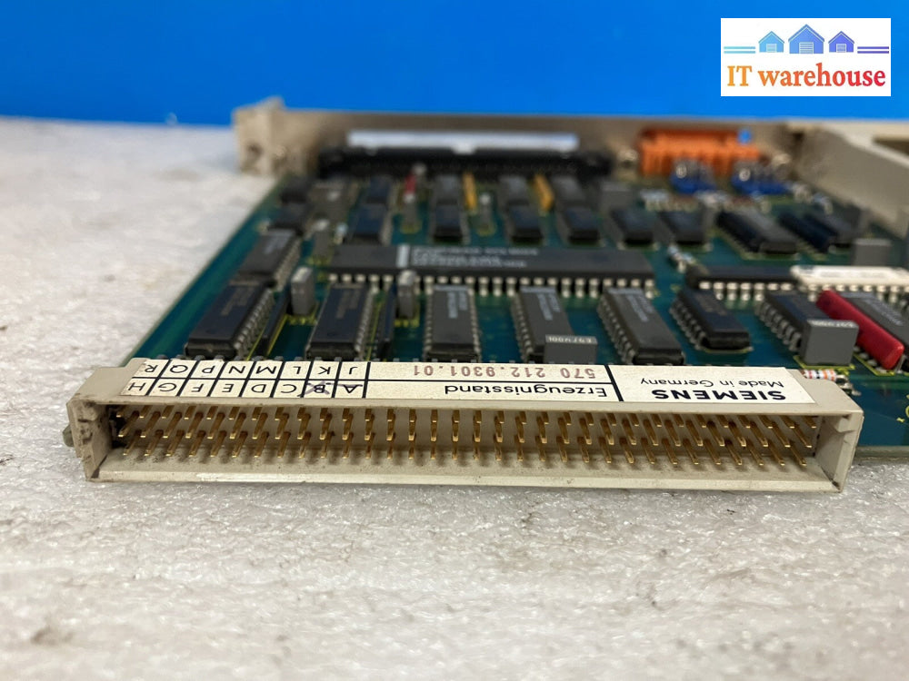 ~ SIEMENS Erzeugnisstand 570 212 9301.01 Circuit Board 570212.0004.01 *Tested*