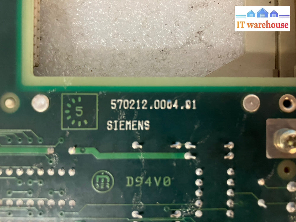 ~ SIEMENS Erzeugnisstand 570 212 9301.01 Circuit Board 570212.0004.01 *Tested*