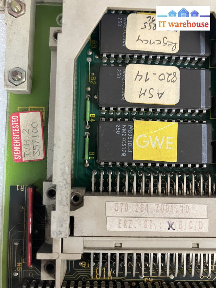 ~ SIEMENS Erzeugnisstand 570 281 9002.03 Circuit Board - 570281.0001.03 *tested*