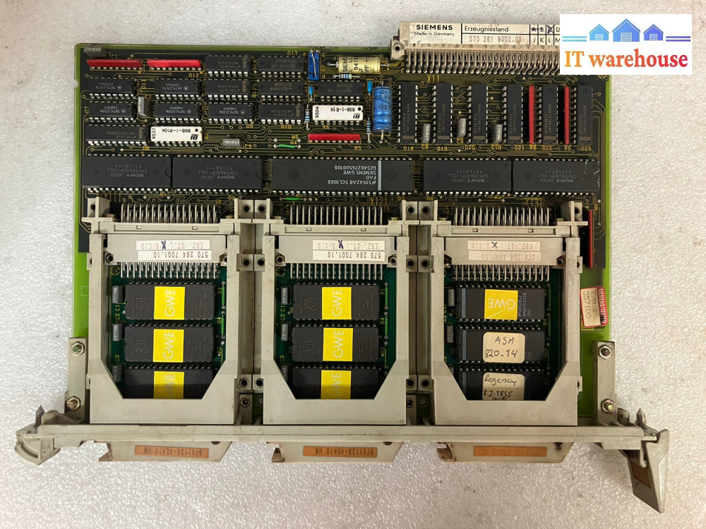 ~ SIEMENS Erzeugnisstand 570 281 9002.03 Circuit Board - 570281.0001.03 *tested*