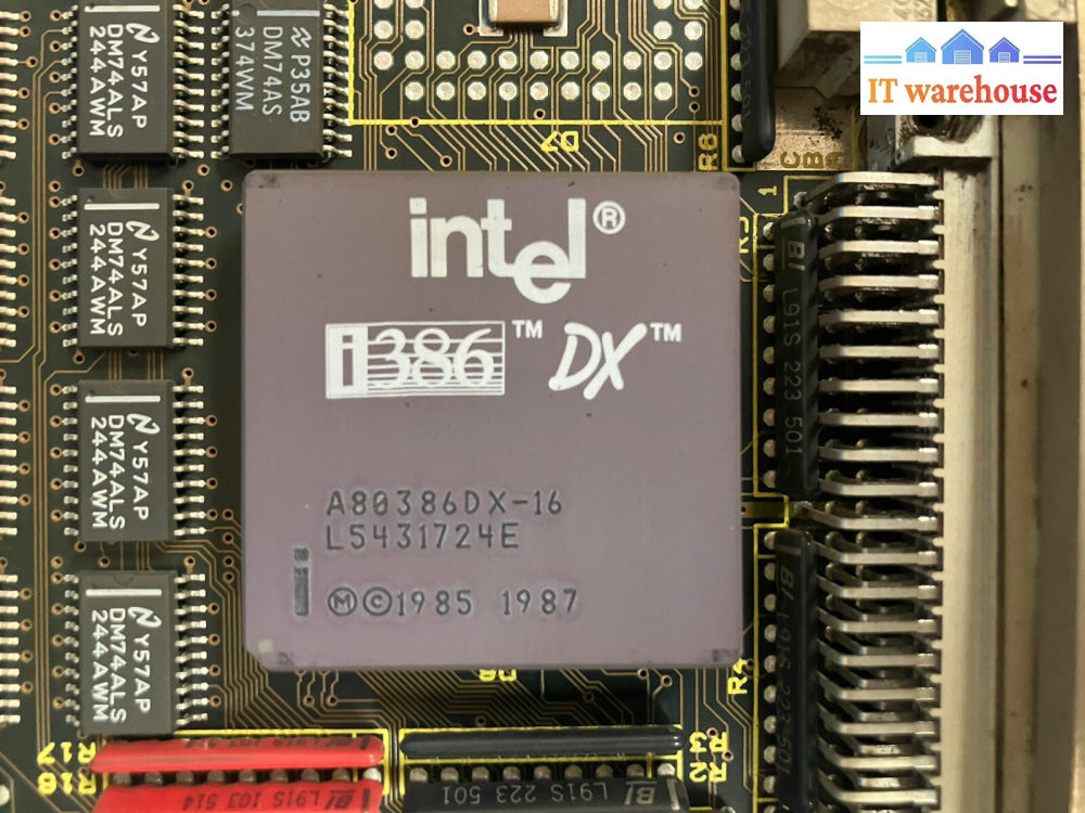 ~ SIEMENS Erzeugnisstand 570 363 9102.00 Circuit Board w/ Intel i386 DX CPU