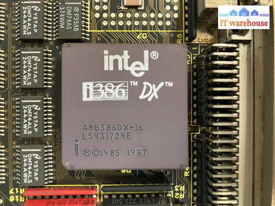 ~ SIEMENS Erzeugnisstand 570 363 9102.00 Circuit Board w/ Intel i386 DX CPU