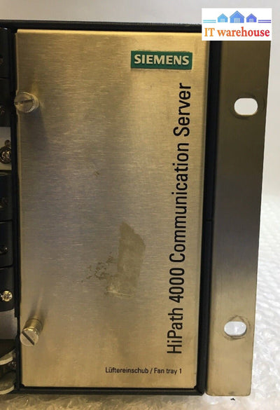 ~ SIEMENS HIPATH 4000 COMMUNICATION SERVER FRAME/CASE ONLY