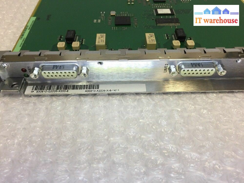 - Siemens Logic Board S30810-Q2226-X200-8 A30810-X2226 For Hipath 3800 4000