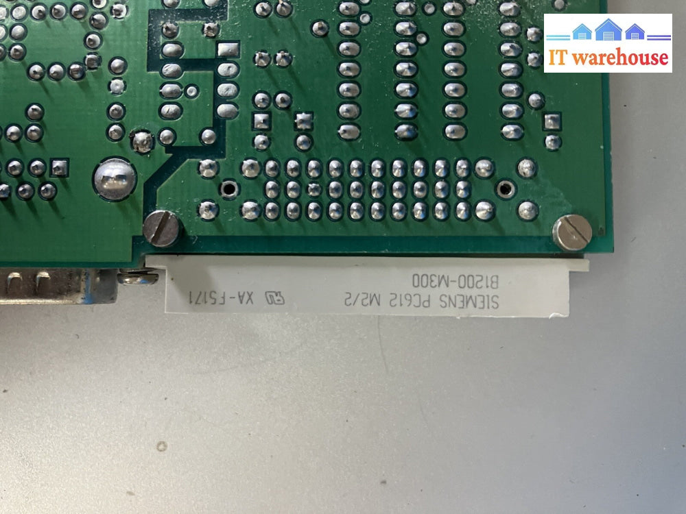 ~ SIEMENS PC612 M2/2 B1200-M300 XA-F5171 DB-25 25Pin Parallel Port Motherboard
