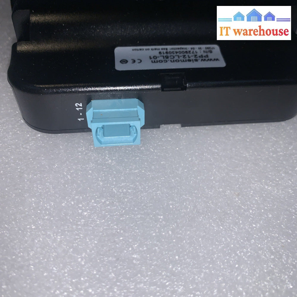 SIEMON PP2-12-LC51-01 12 PORT PLUG-N-PLAY LC MODULE XGLO 50/125 URV3-14