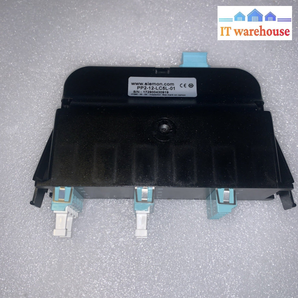SIEMON PP2-12-LC51-01 12 PORT PLUG-N-PLAY LC MODULE XGLO 50/125 URV3-14