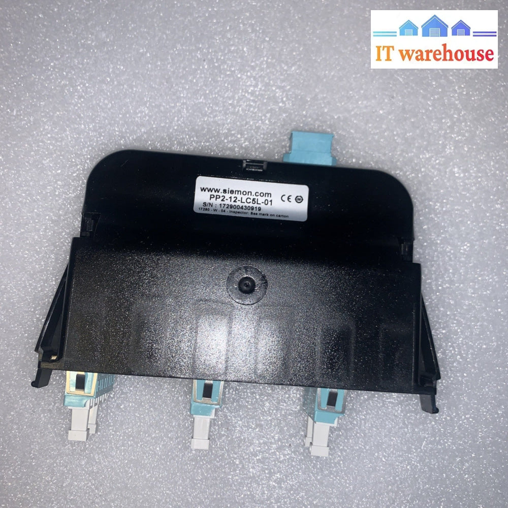 SIEMON PP2-12-LC51-01 12 PORT PLUG-N-PLAY LC MODULE XGLO 50/125 URV3-14