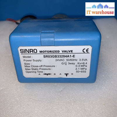 SINRO SR03GB33284A1-E Motorized Valve HVAC 3-way