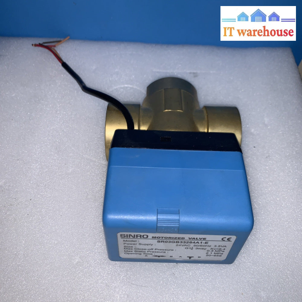 SINRO SR03GB33284A1-E Motorized Valve HVAC 3-way