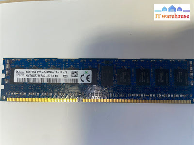 SK hymix 8GB 1Rx4 PC3 - 14900R-13-12-C2 Reg server / workstation memory (not PC)